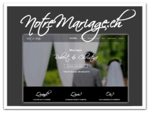 notremariage.ch - creation de site de mariage