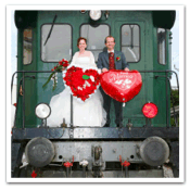 Swisstrain - location d'un train électrique pour votre mariage